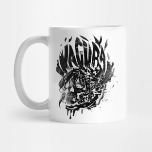 Skull Girl (black skull) Mug